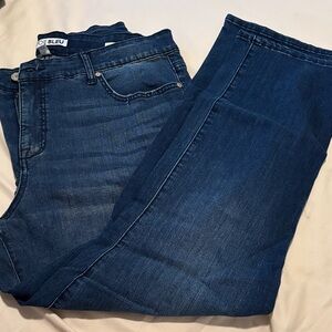 Code Bleu Chelsea Classic Straight Jeans in Deep Blue